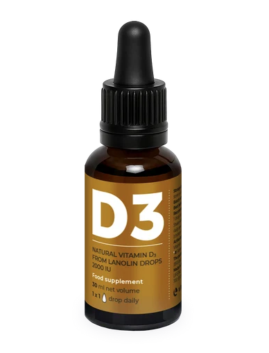 Vitamina D3 2000UI per goccia (30ml per confezione)